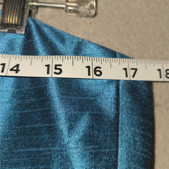 Alfred Sung Womens Size 12 Strapless Prom Dress Sample Formal Mosaic Cocktail - Picture 13 of 14